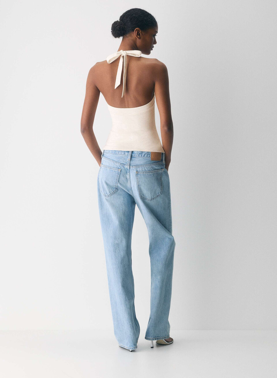 casual contour optimum halter top terrace sage