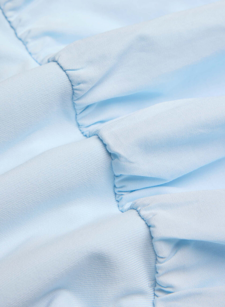 locale poplin dress villa blue