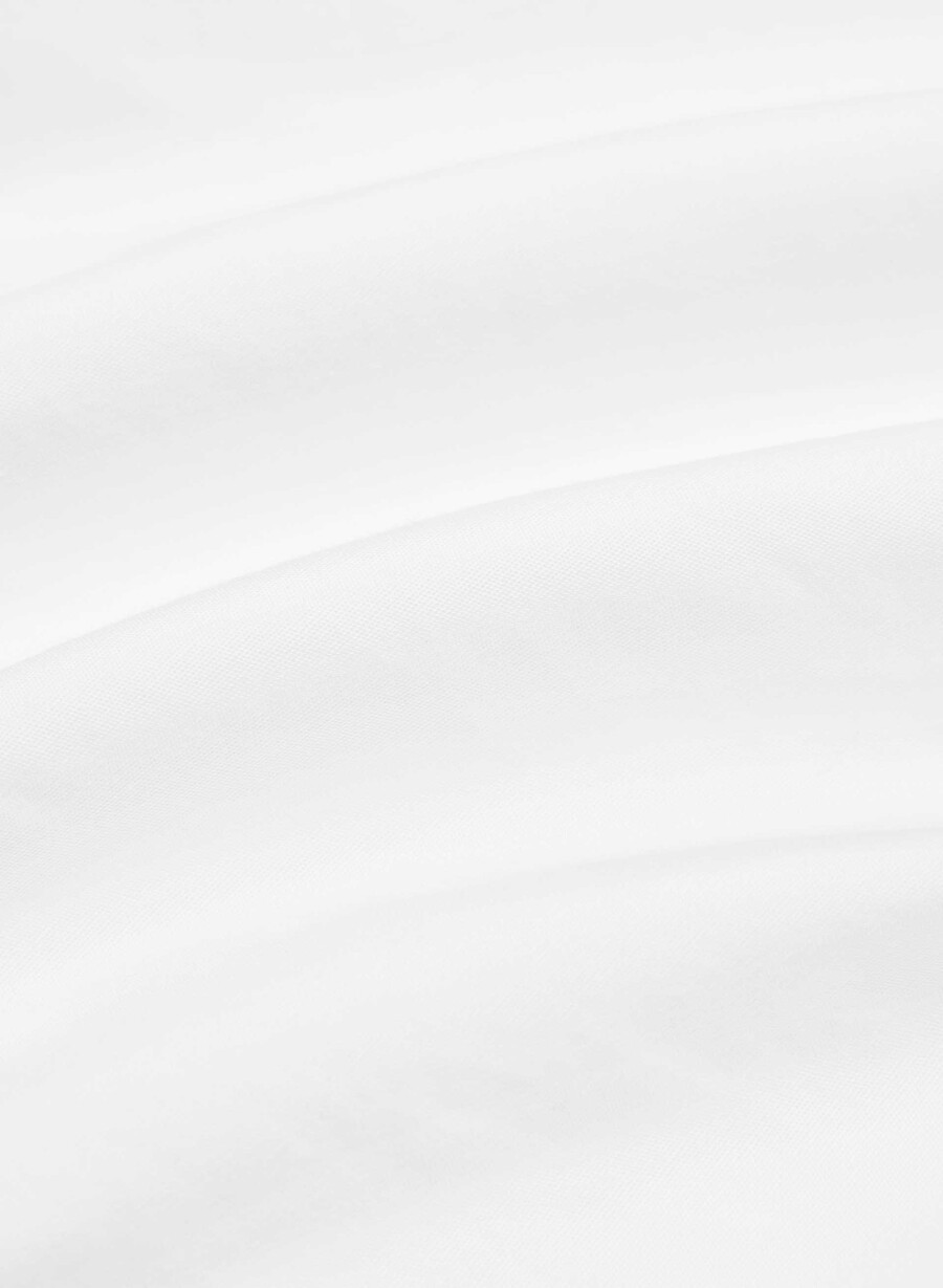 courtyard poplin dress bright white
