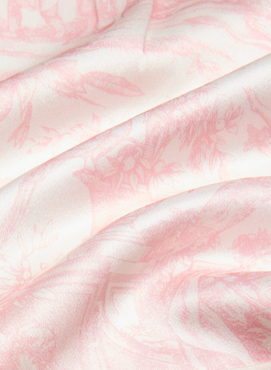 nightside silk pajama boxer short lght bch dk cpd pnk