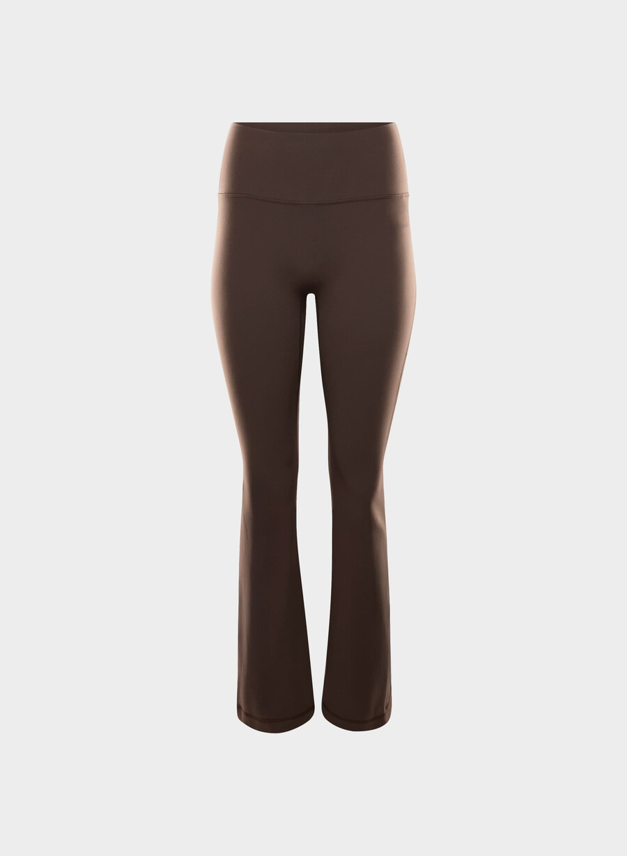 butter cheeky infinite hi flare 30 legging rich mocha brown