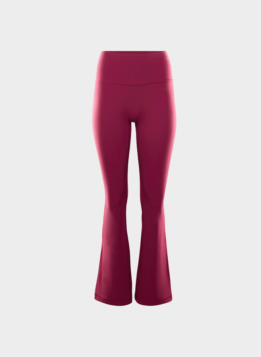 butter cheeky infinite hi flare 30 legging juicy rose