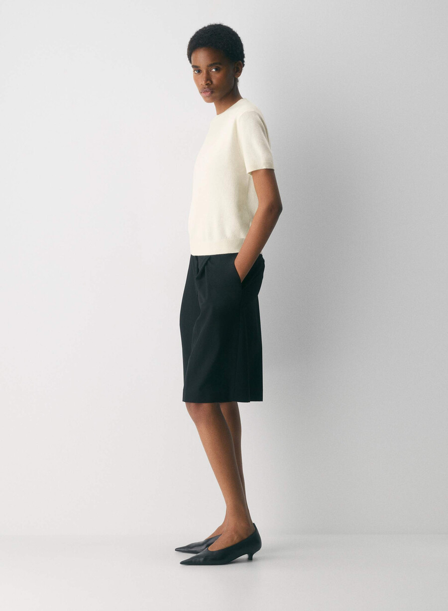 bare cashmere bloor sweater light birch