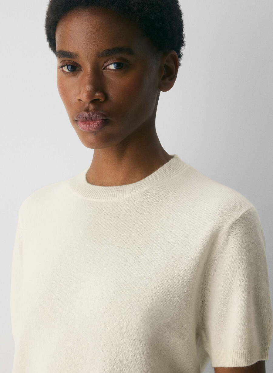 bare cashmere bloor sweater light birch