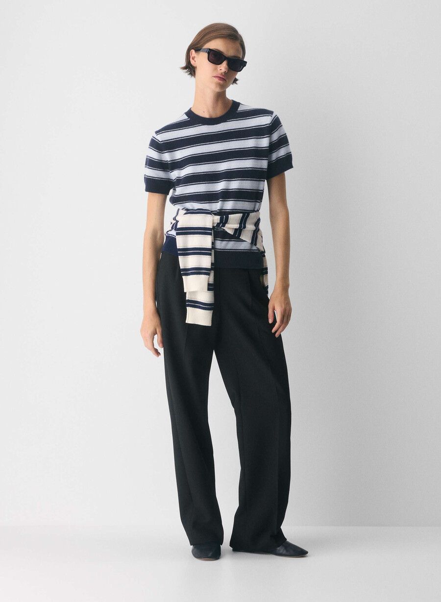 bare cashmere bloor sweater lemonade
