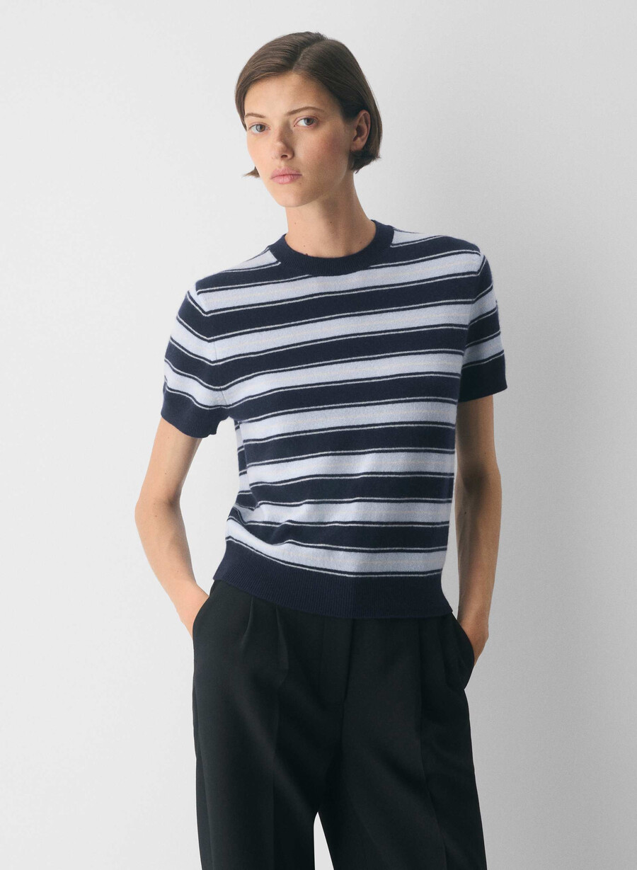 bare cashmere bloor sweater lemonade