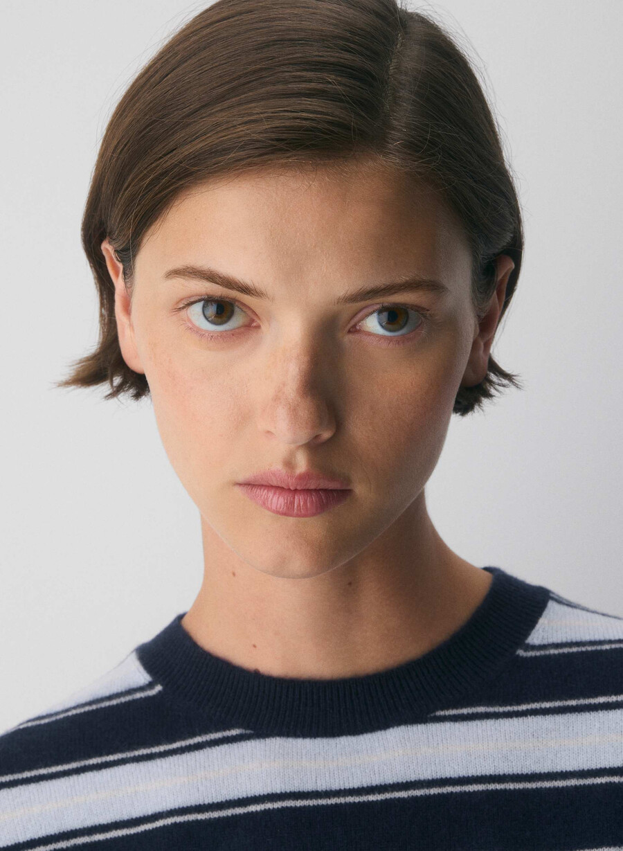 bare cashmere bloor sweater lemonade
