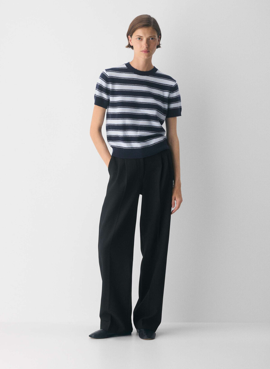 bare cashmere bloor sweater lemonade