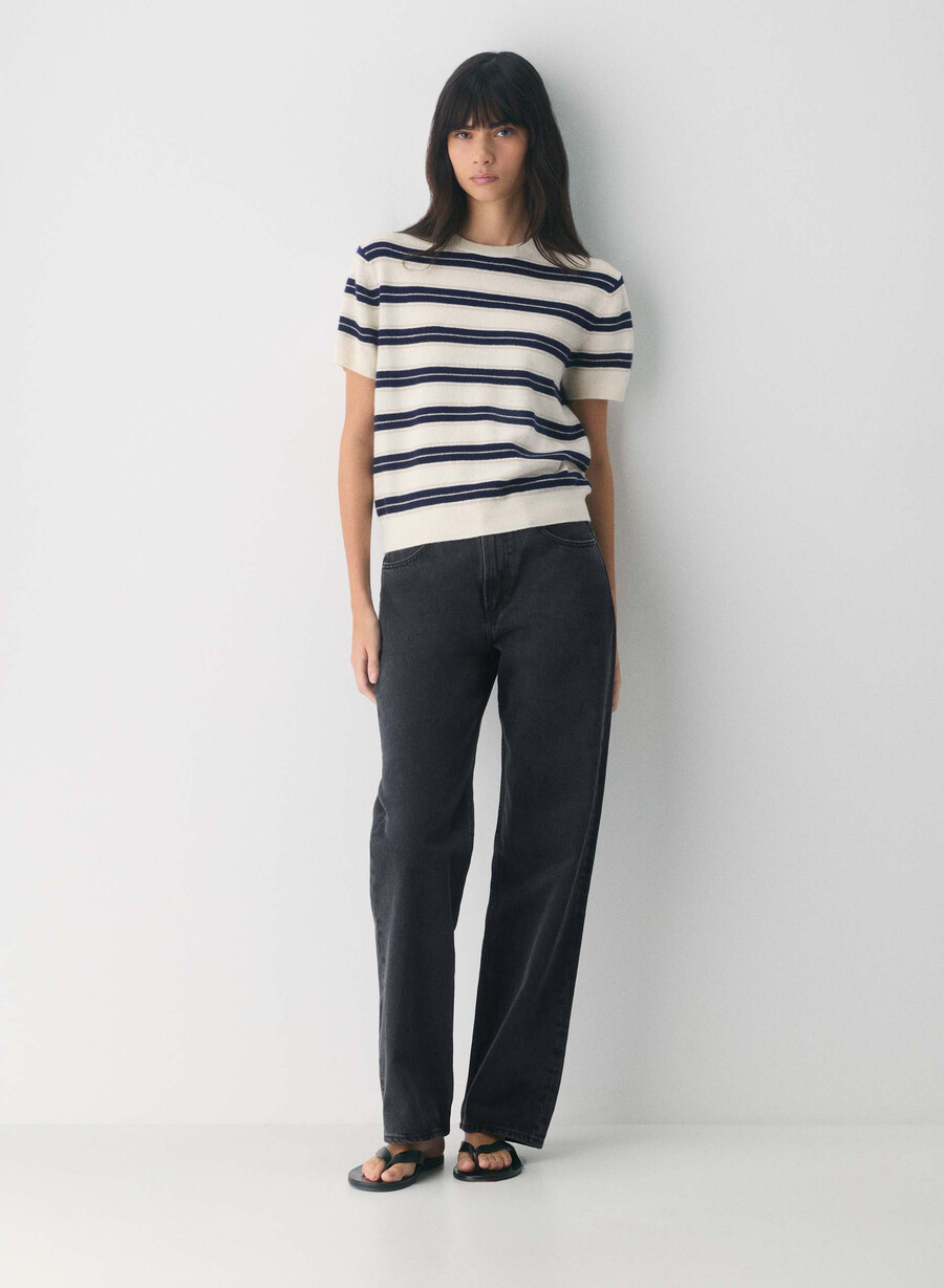 bare cashmere bloor sweater lt birch admiral