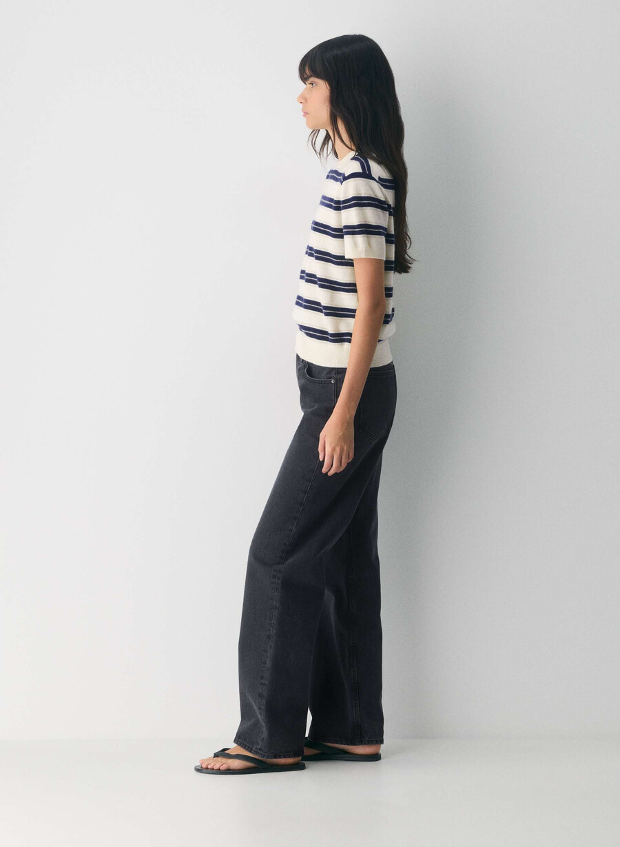 bare cashmere bloor sweater lt birch admiral