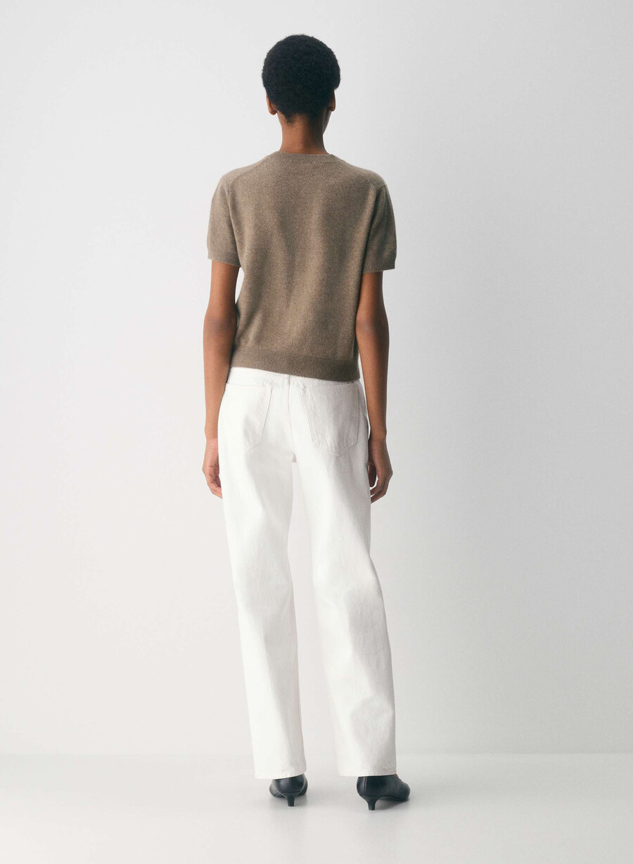 bare cashmere bloor sweater heather folio brown