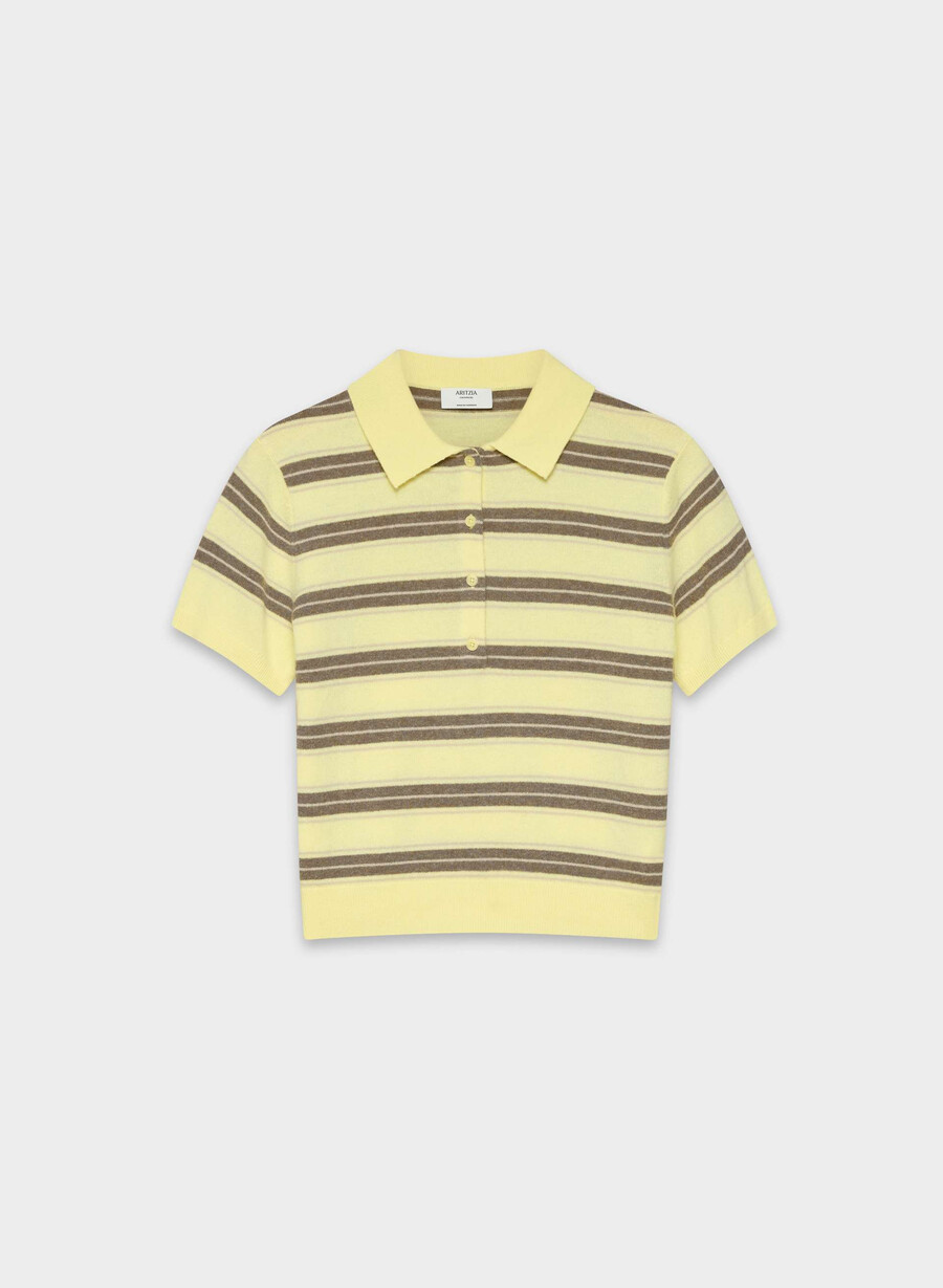 bare cashmere cellini polo sweater lmndhthr fol bwn