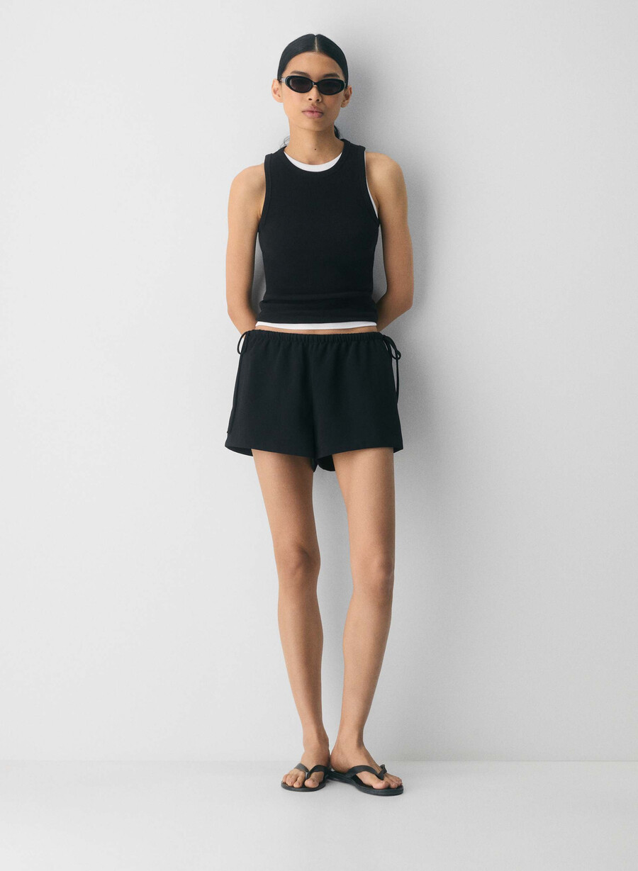 artisan short - crepette black