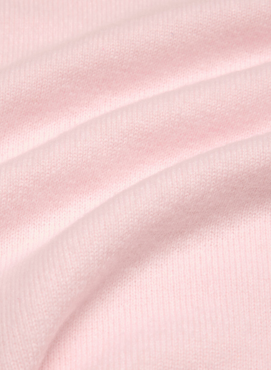 bare cashmere composition sweater villa pink