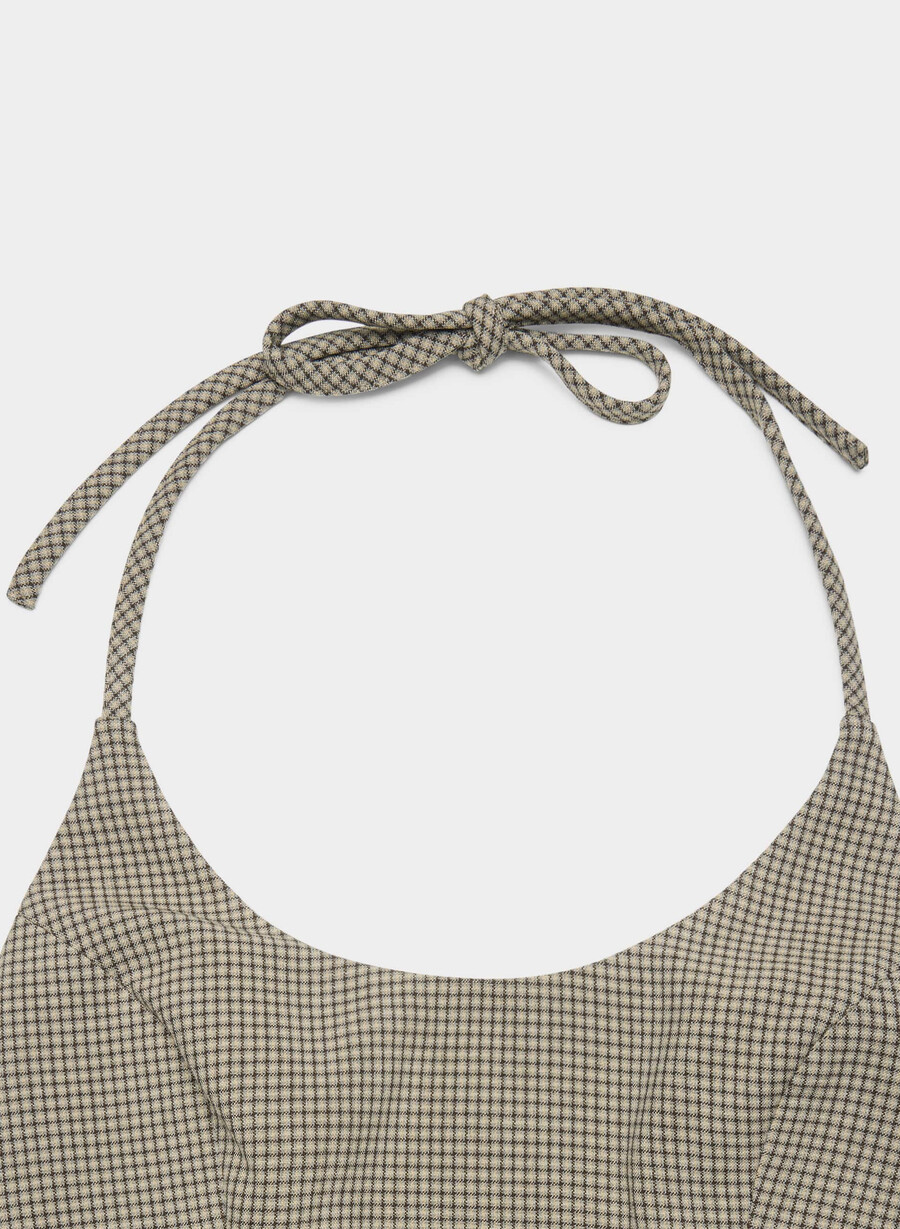convention halter top har check mc br m b