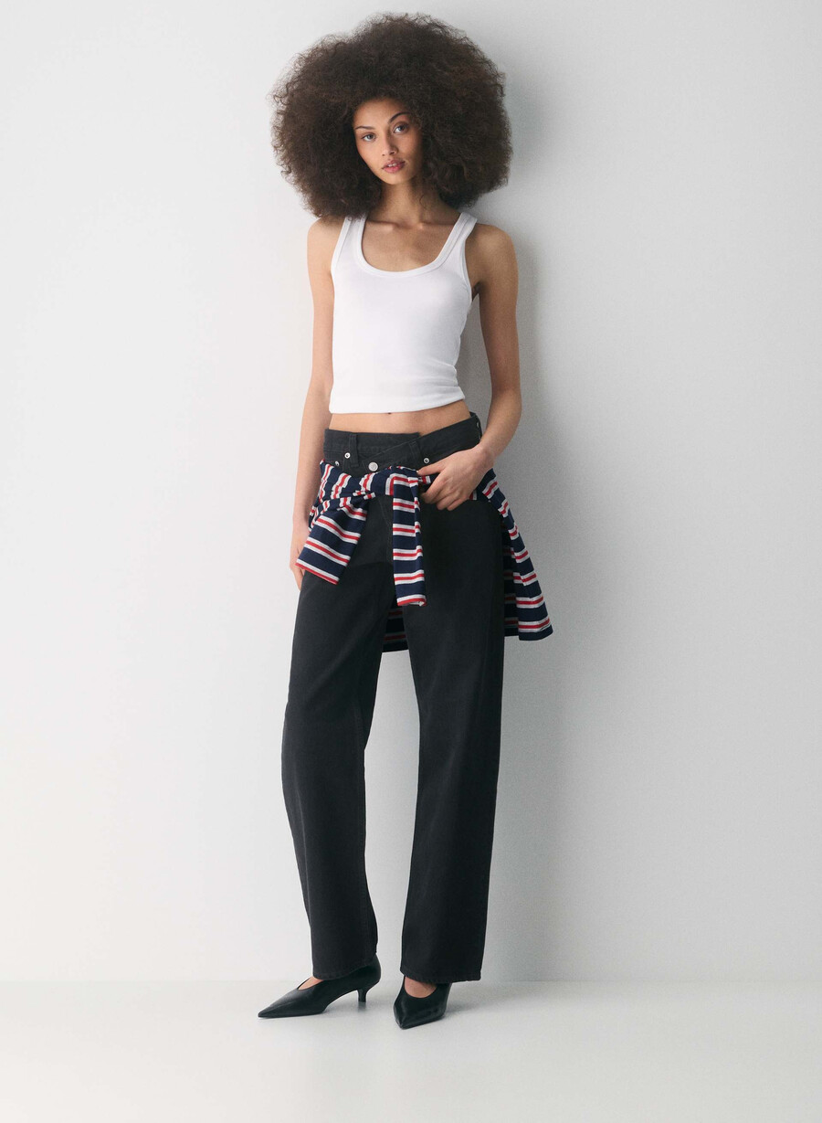 agolde arc criss cross jean phase