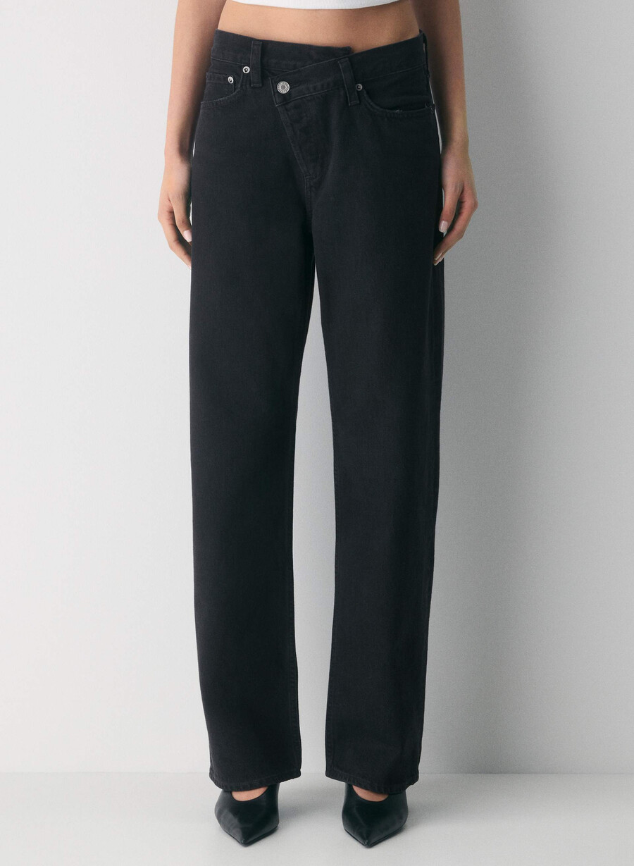 agolde arc criss cross jean phase
