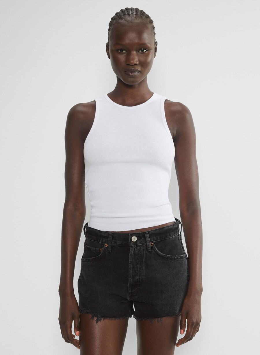 agolde parker jean short theme