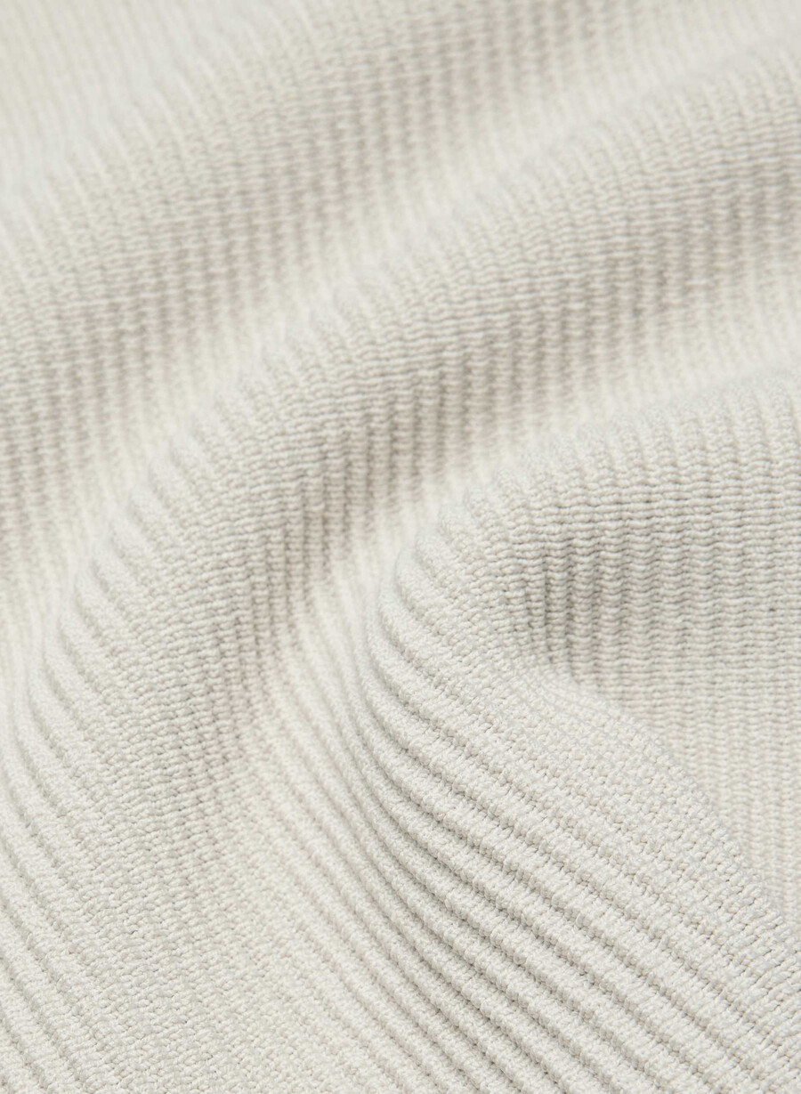 sculpt knit squareneck tank matte pearl