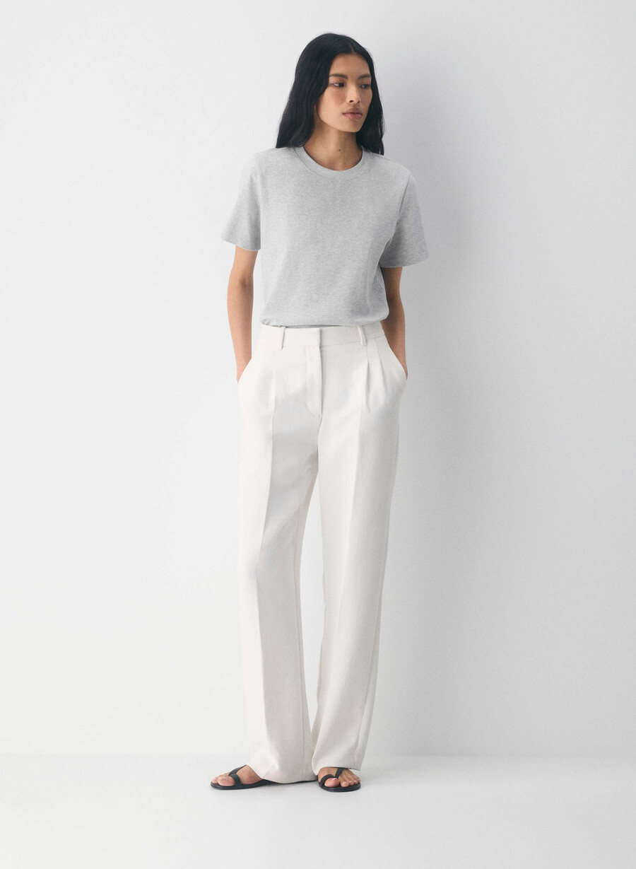 the effortless pant - crepette light birch