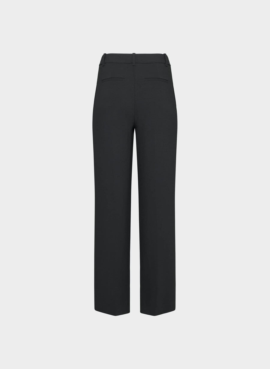 the effortless pant - crepette black
