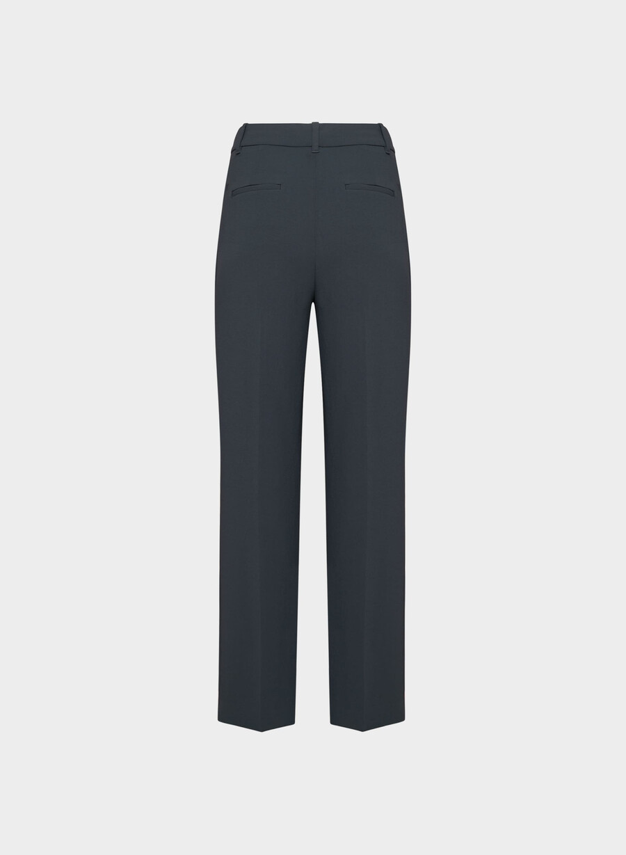 the effortless pant - crepette dark night navy