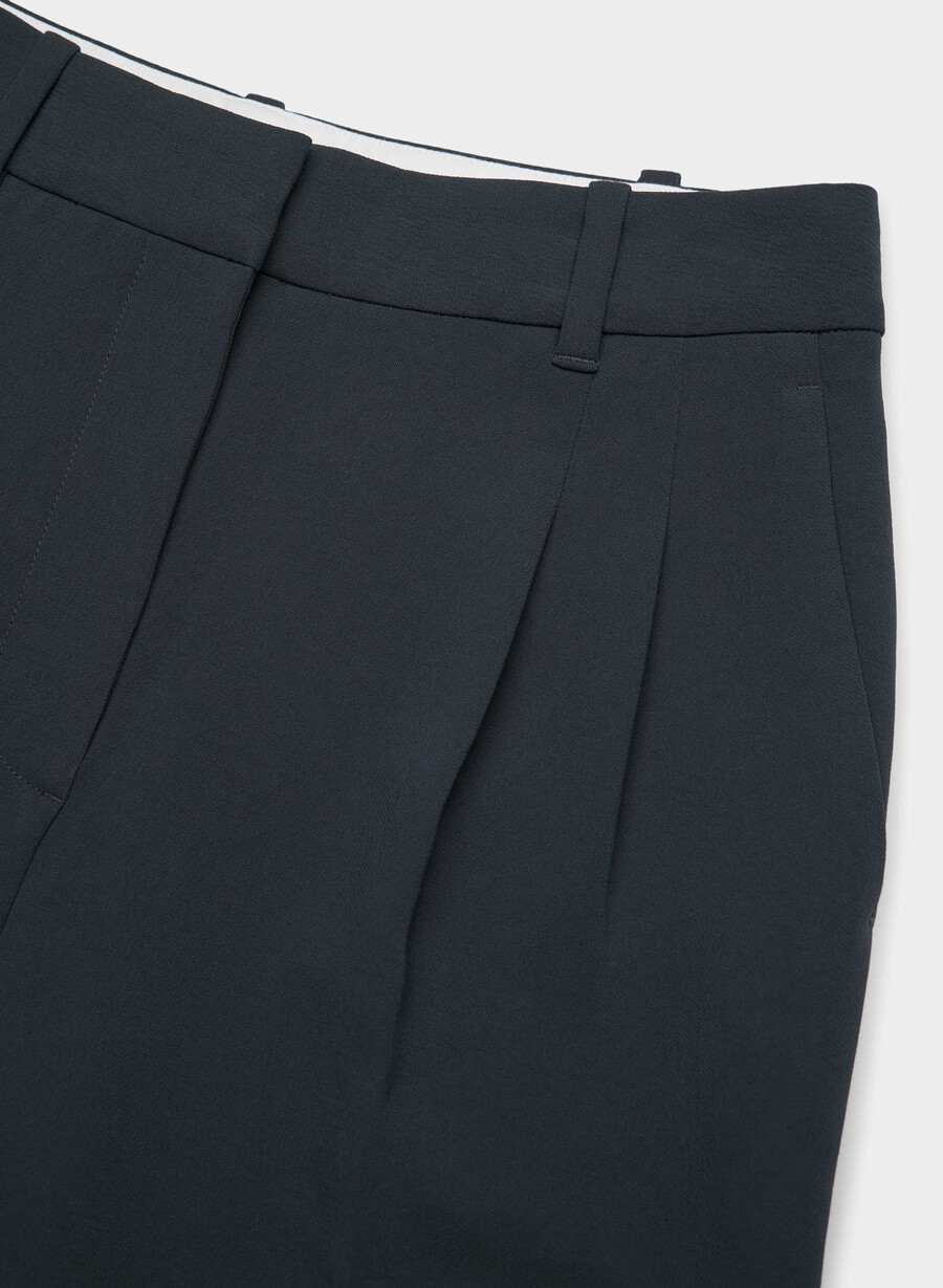 the effortless pant - crepette dark night navy