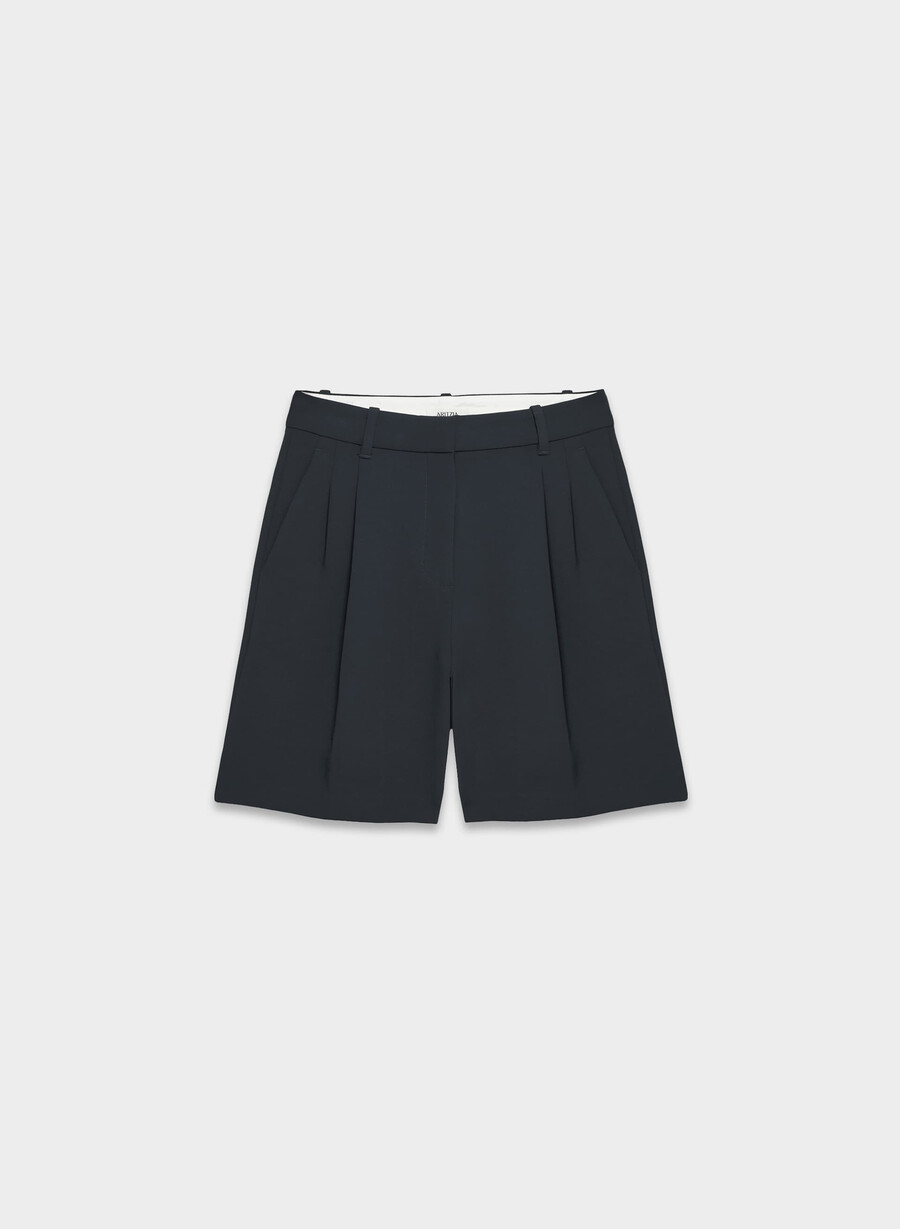 the effortless short long - crepette dark night navy