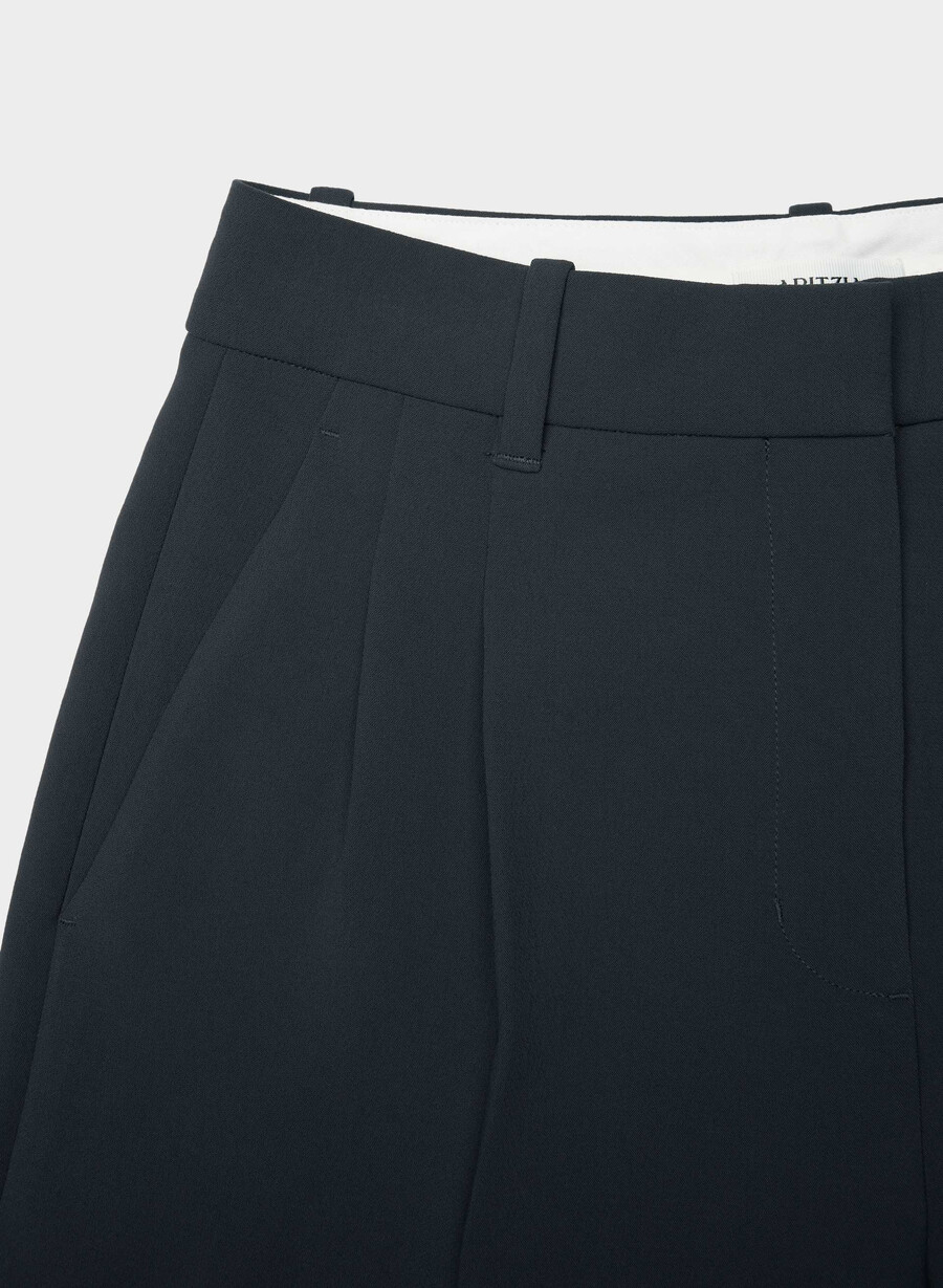 the effortless short long - crepette dark night navy