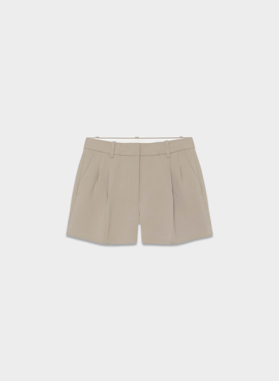 the effortless short mini - crepette nomad taupe