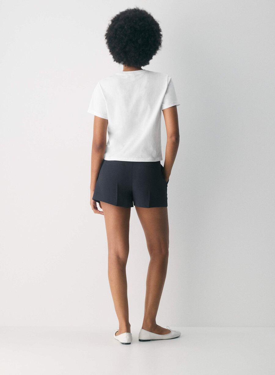 the effortless short mini - crepette dark night navy