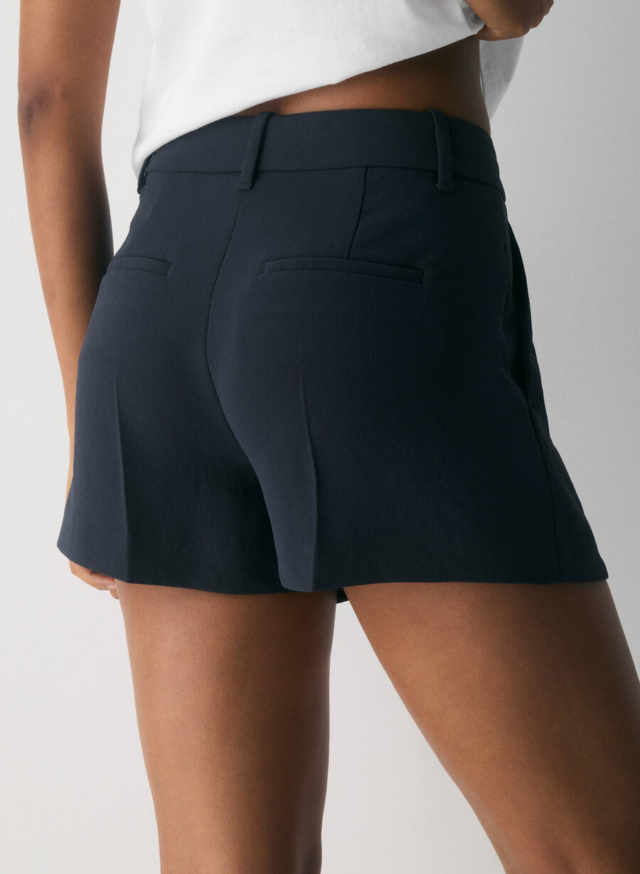 the effortless short mini - crepette dark night navy