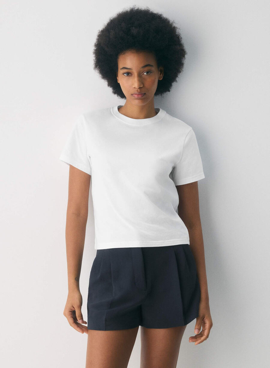 the effortless short mini - crepette dark night navy