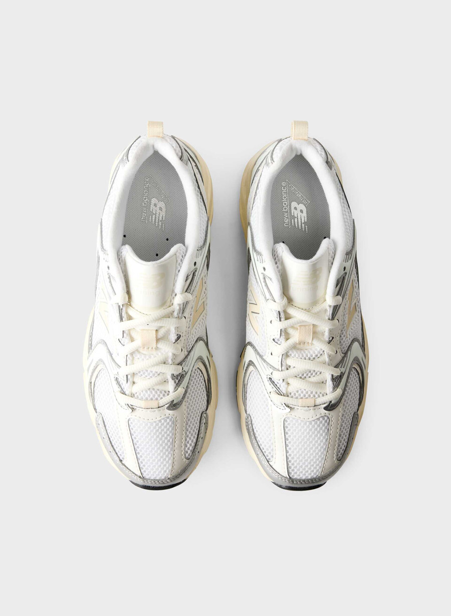 new balance 530 silver met linen