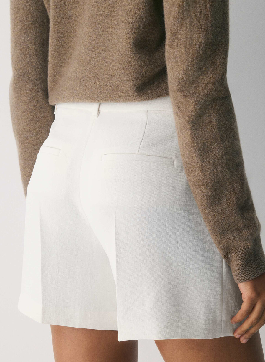 the effortless short mid-thigh - crepette light birch