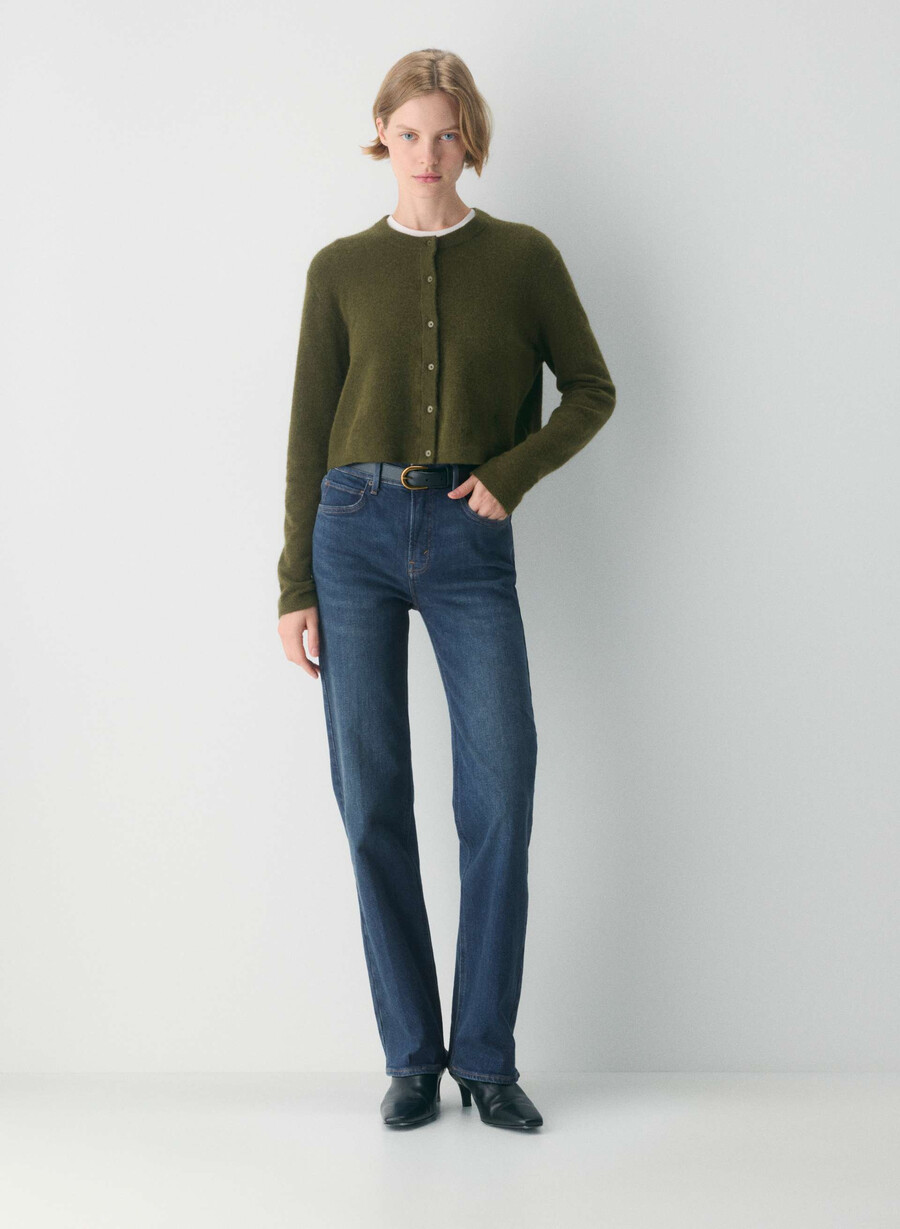 softspoke sicily cardigan private green