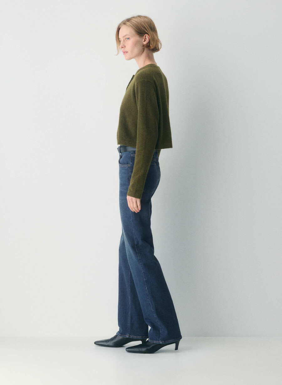 softspoke sicily cardigan private green