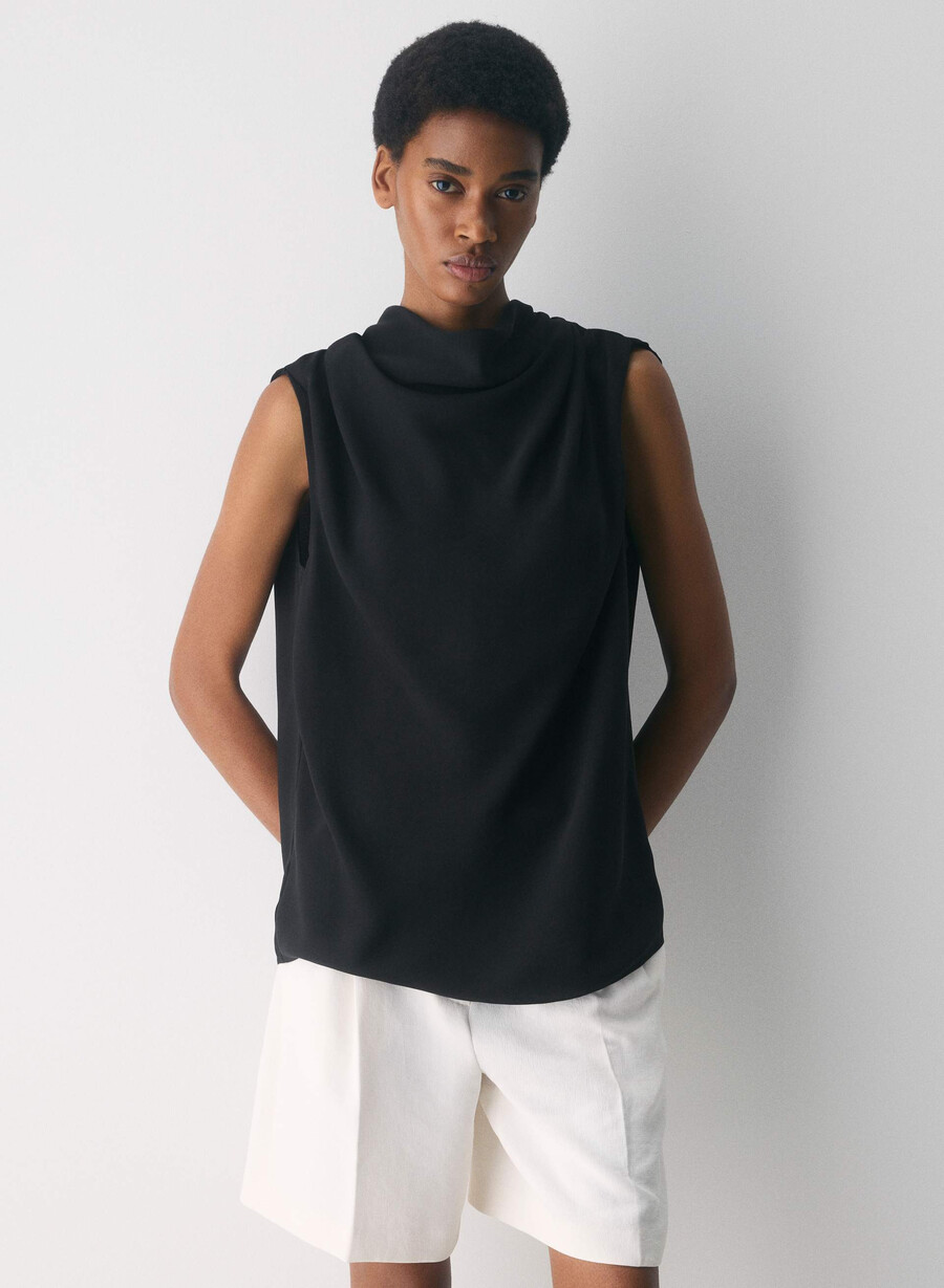 carter blouse black