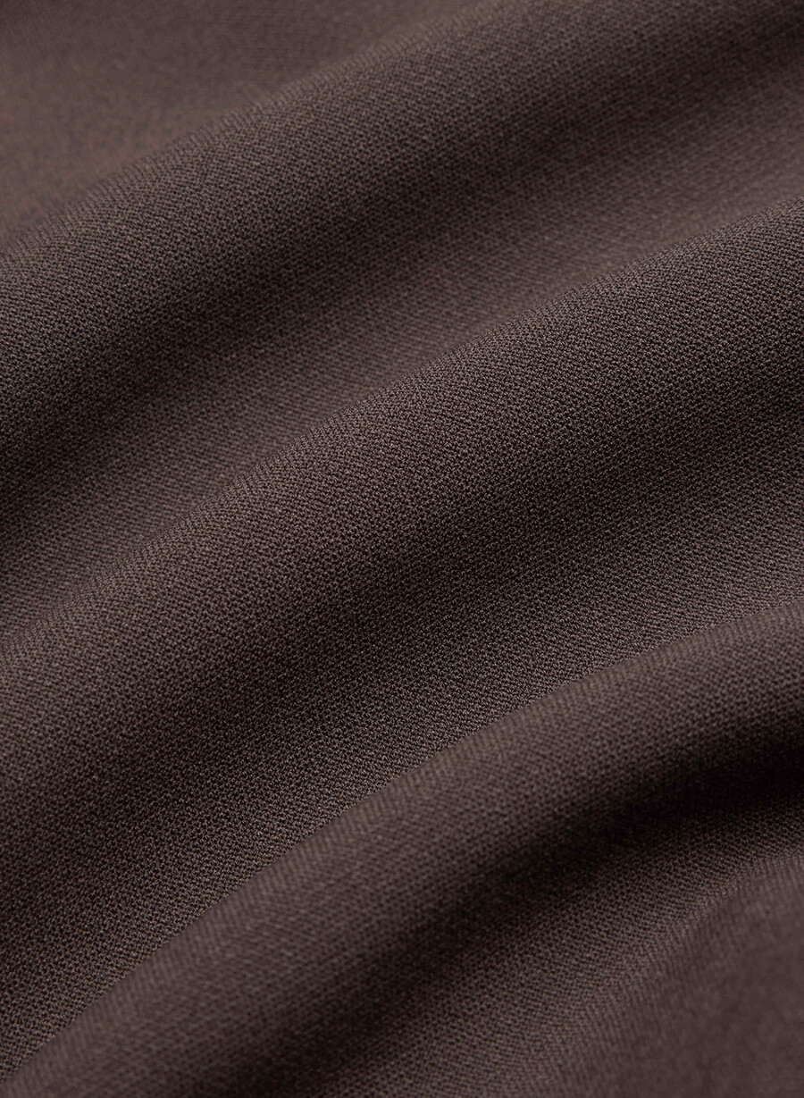 the effortless pant - ressential rich mocha brown