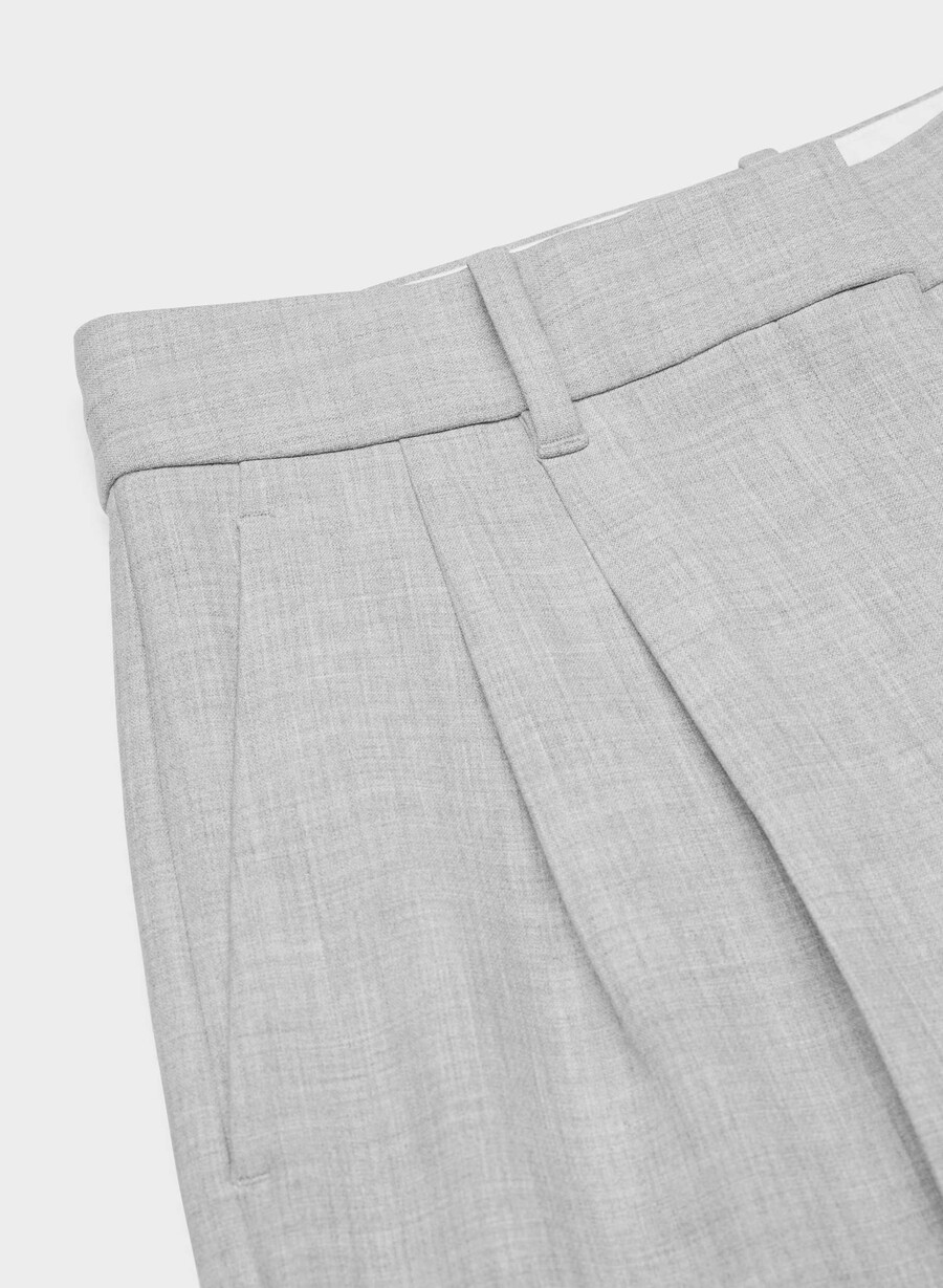 the effortless pant - ressential heather chrome