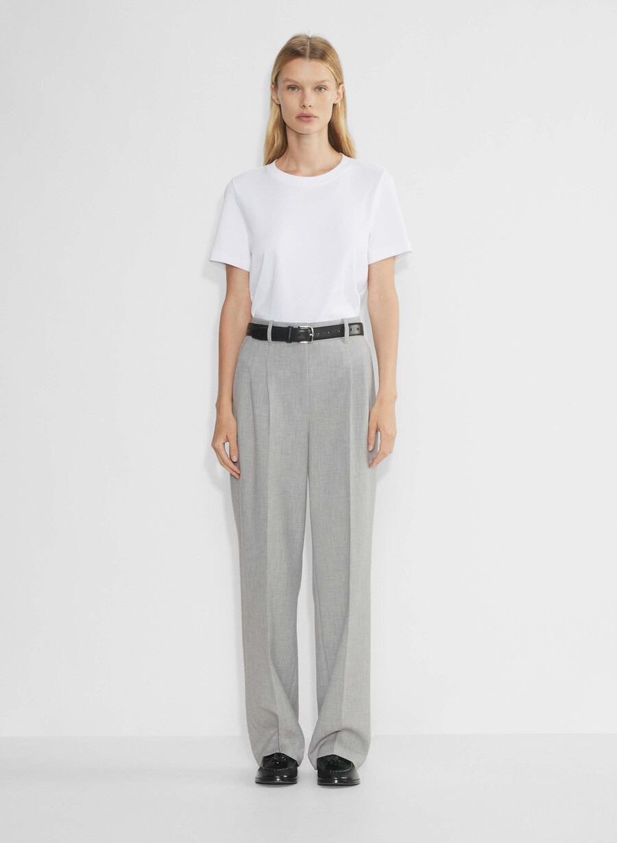 the effortless pant - ressential heather chrome