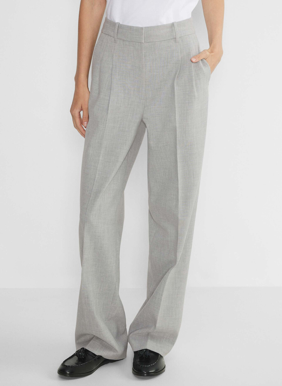 the effortless pant - ressential heather chrome