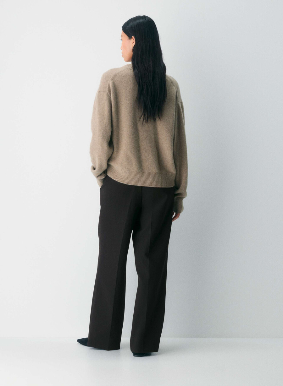 the effortless pant - ressential heather black