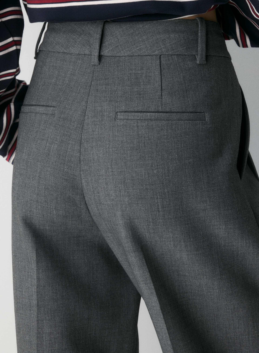 the effortless pant - ressential heather charcoal