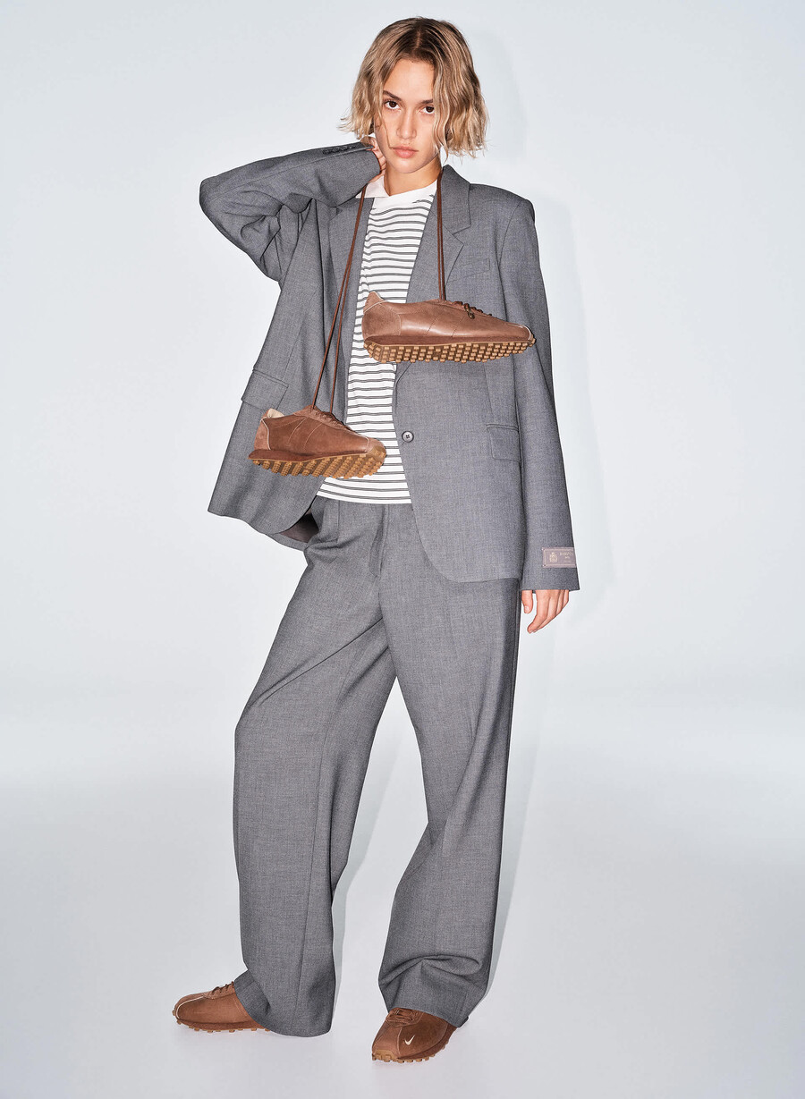 the effortless pant - ressential heather charcoal