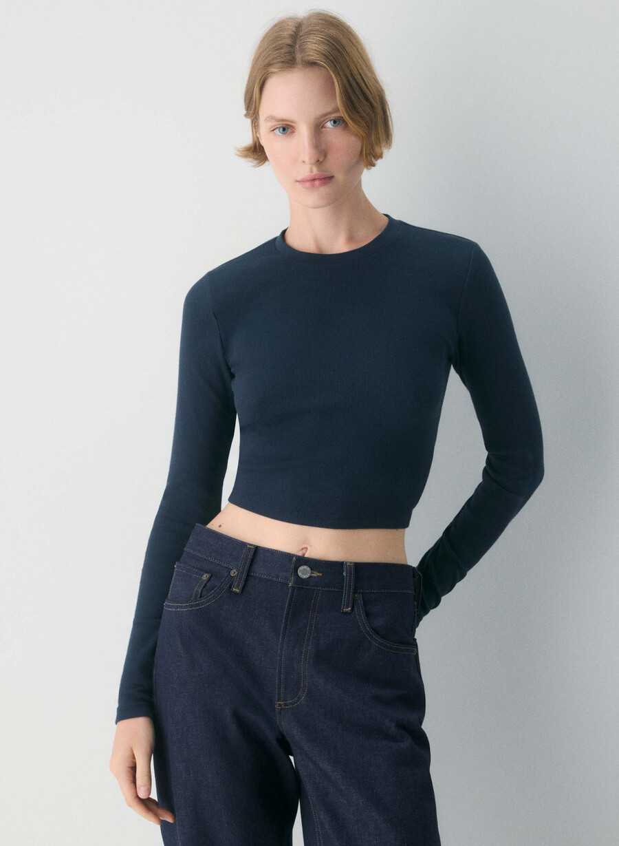 homestretch rib crew waist longsleeve admiral