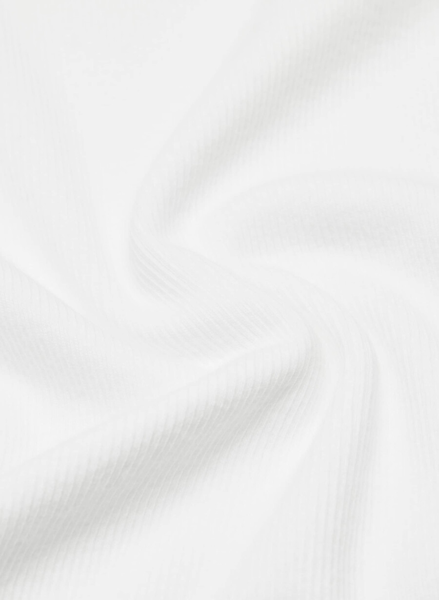 homestretch rib crew waist longsleeve white
