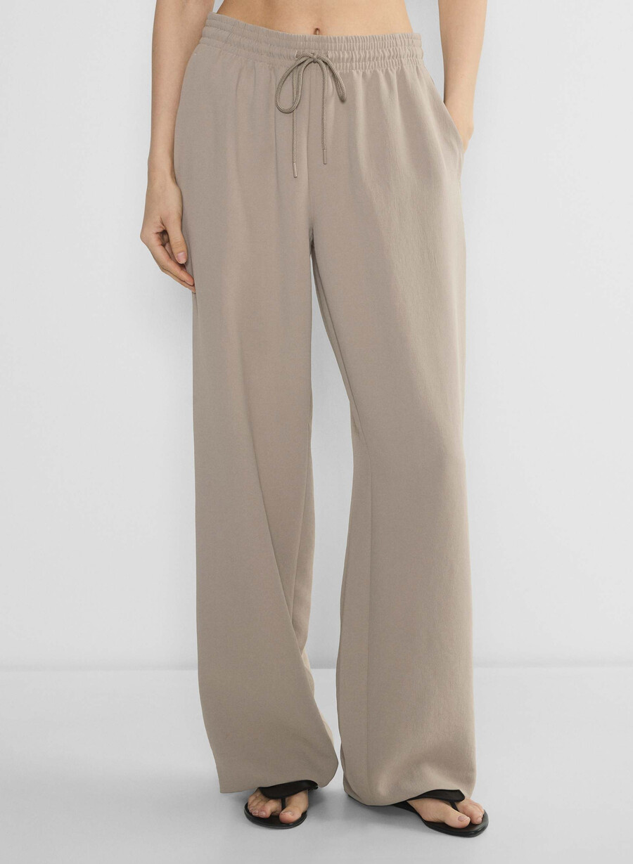 thesis pant - crepette nomad taupe