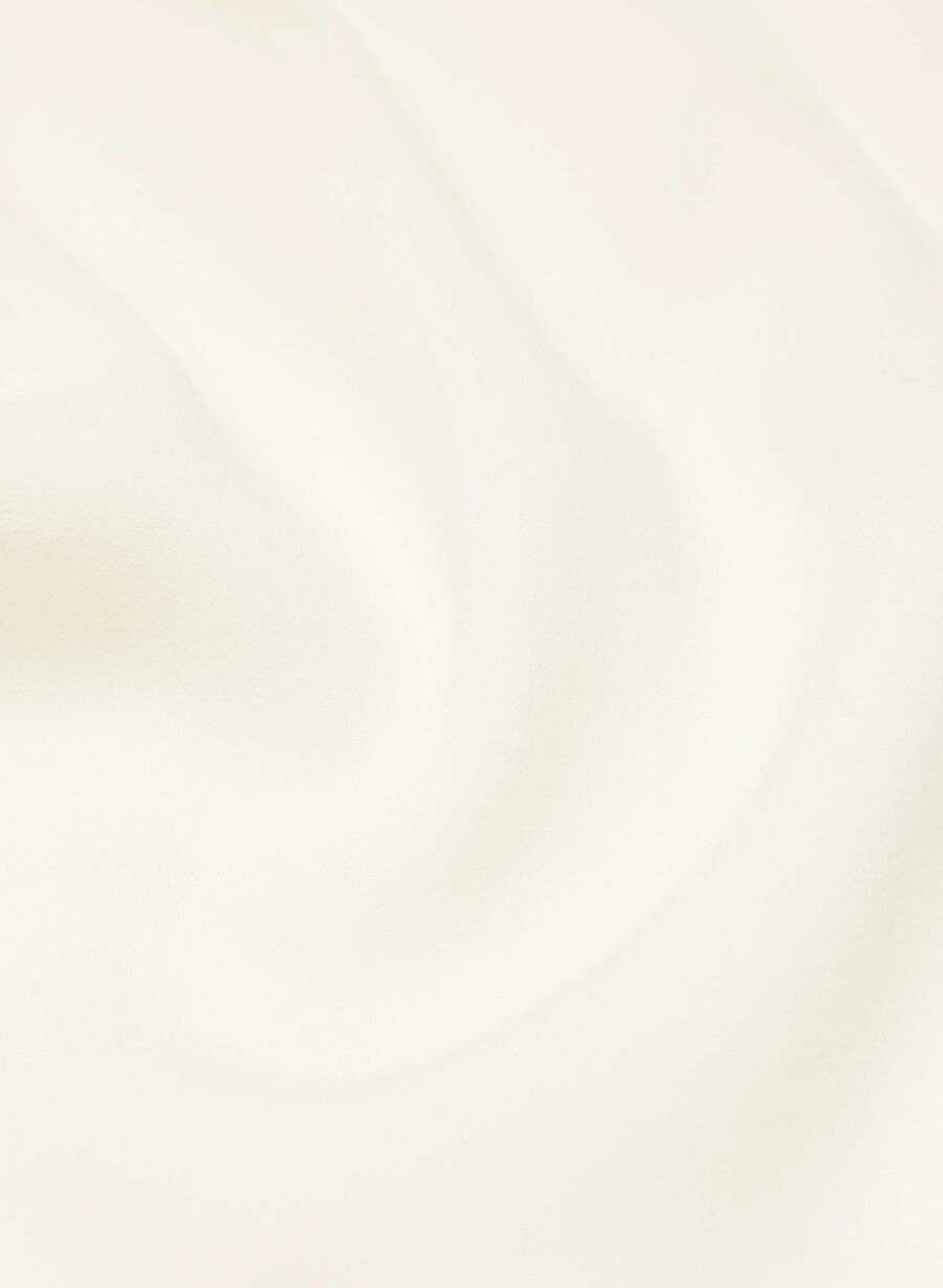 pleated mini short light birch