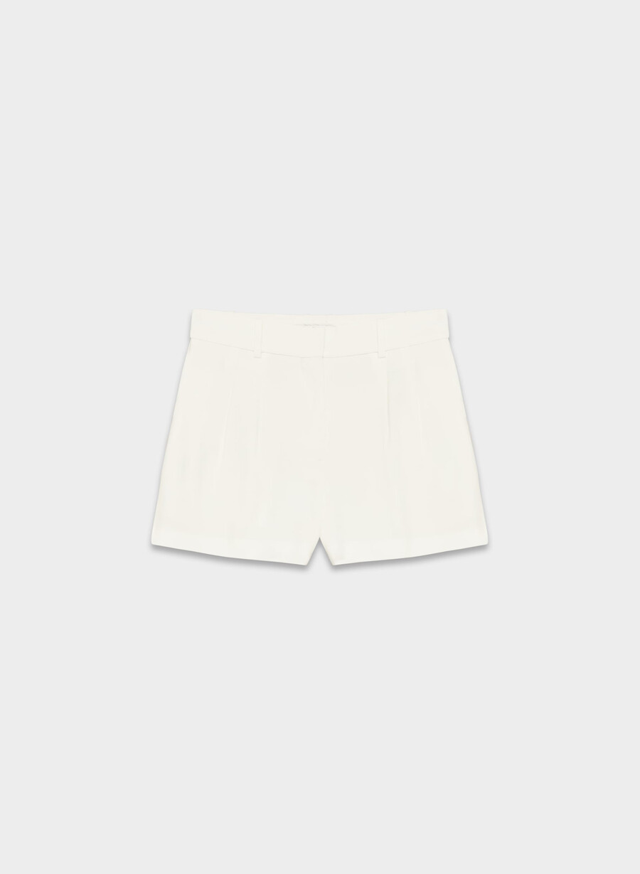 pleated mini short espace